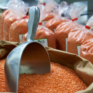 Red lentils