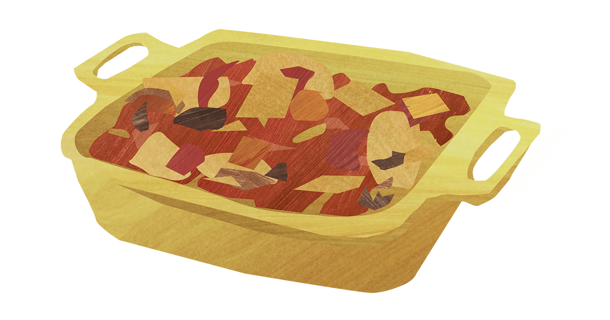 Potato & Tomato Casserole - Unicorn Grocery